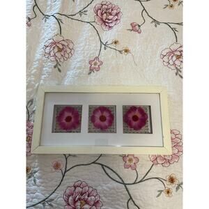 shabby chic flower picture frame